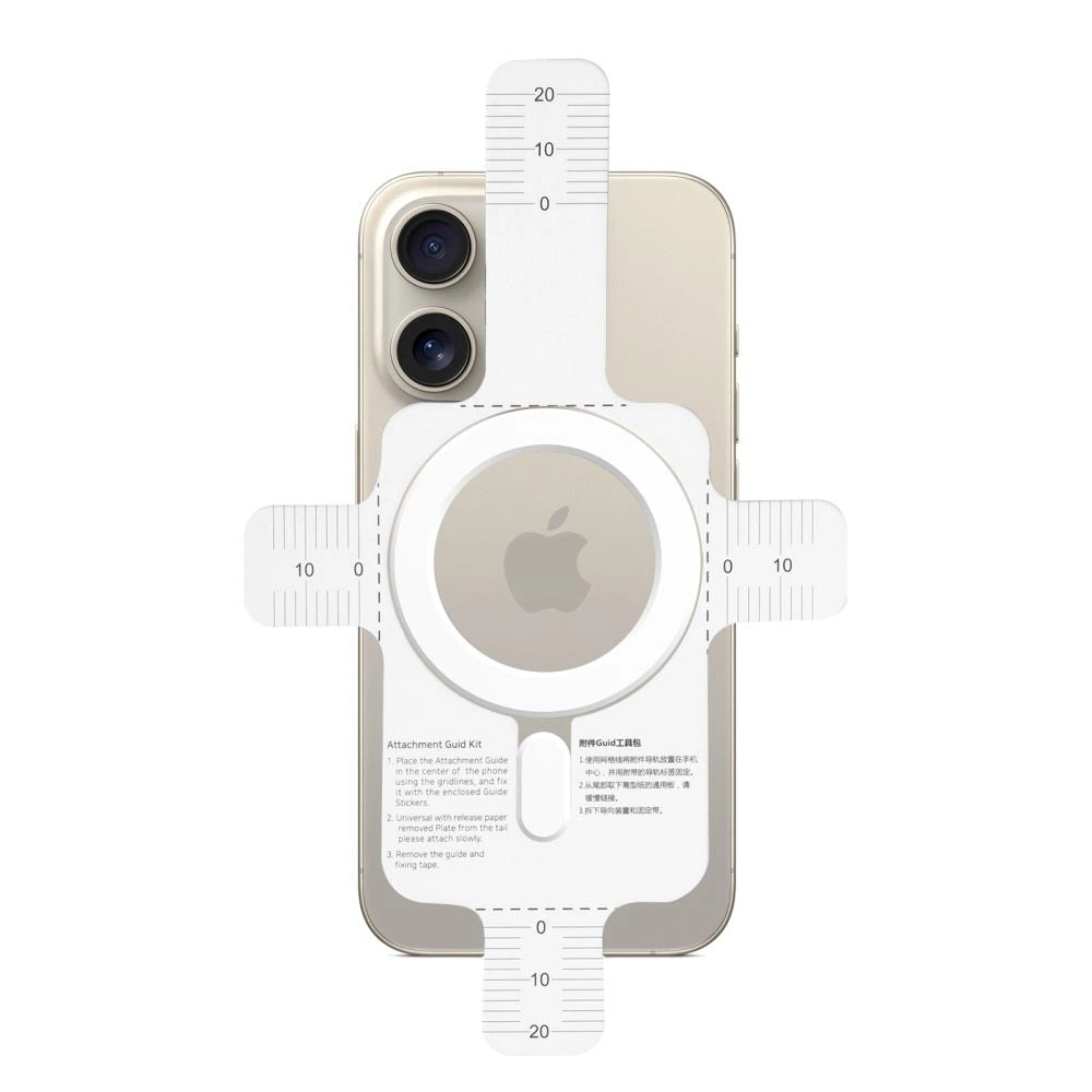 Ring Tech-Protect MMP-100 med MagSafe (2 st.) - hvid - sort