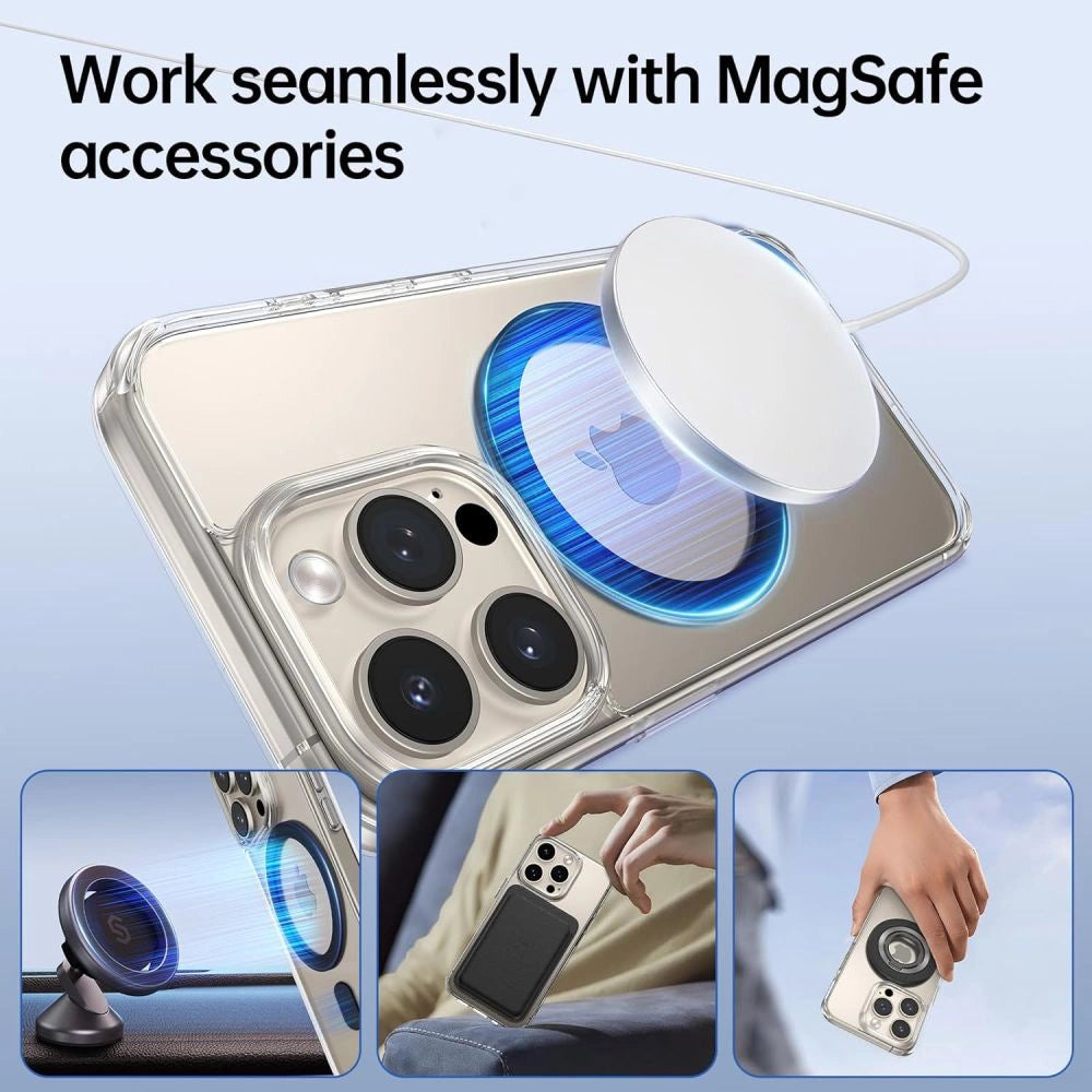Ring Tech-Protect MMP-100 med MagSafe (2 st.) - hvid - sort