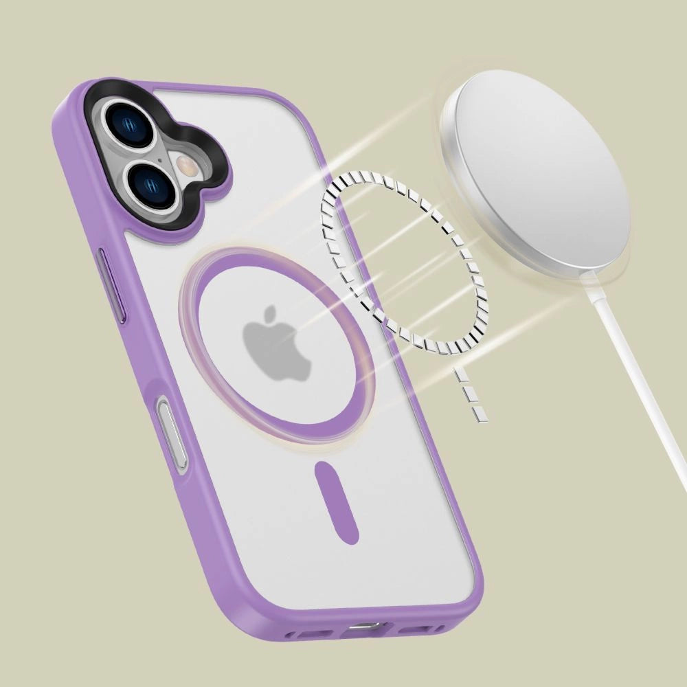 Tech-Protect MagMat MagSafe iPhone 16 Case - lilla