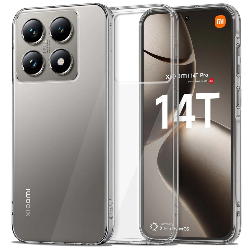 Tech-Protect FlexAir Hybrid Case til Xiaomi 14T - gennemsigtigt