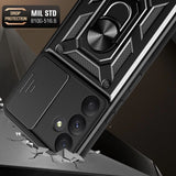 Tech-Protect CamShield Pro Case til Samsung Galaxy S24 FE - sort