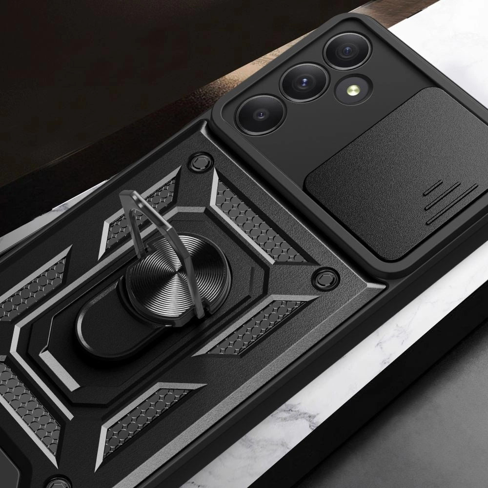Tech-Protect CamShield Pro Case til Samsung Galaxy S24 FE - sort