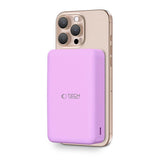 Powerbank Tech-Protect PB12 LifeMag MagSafe 20000MAH - lilla
