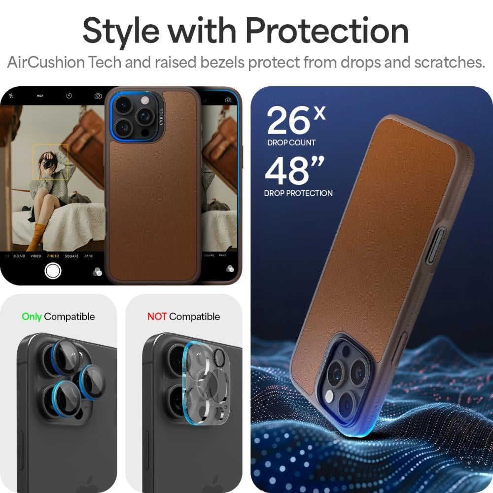 Spigen Cyrill Kajuk Mag iPhone 16 Pro Max Case - Brunt