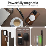 Spigen Cyrill Kajuk Mag iPhone 16 Pro Max Case - Brunt