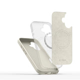 Tech-Protect Silicone PU MagSafe iPhone 16 Case - Beige
