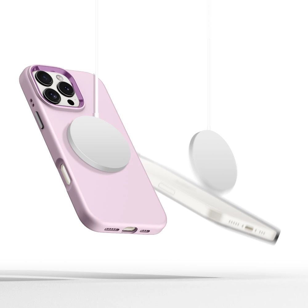 Tech-Protect Silicone PU MagSafe iPhone 16 Pro Case - Pink