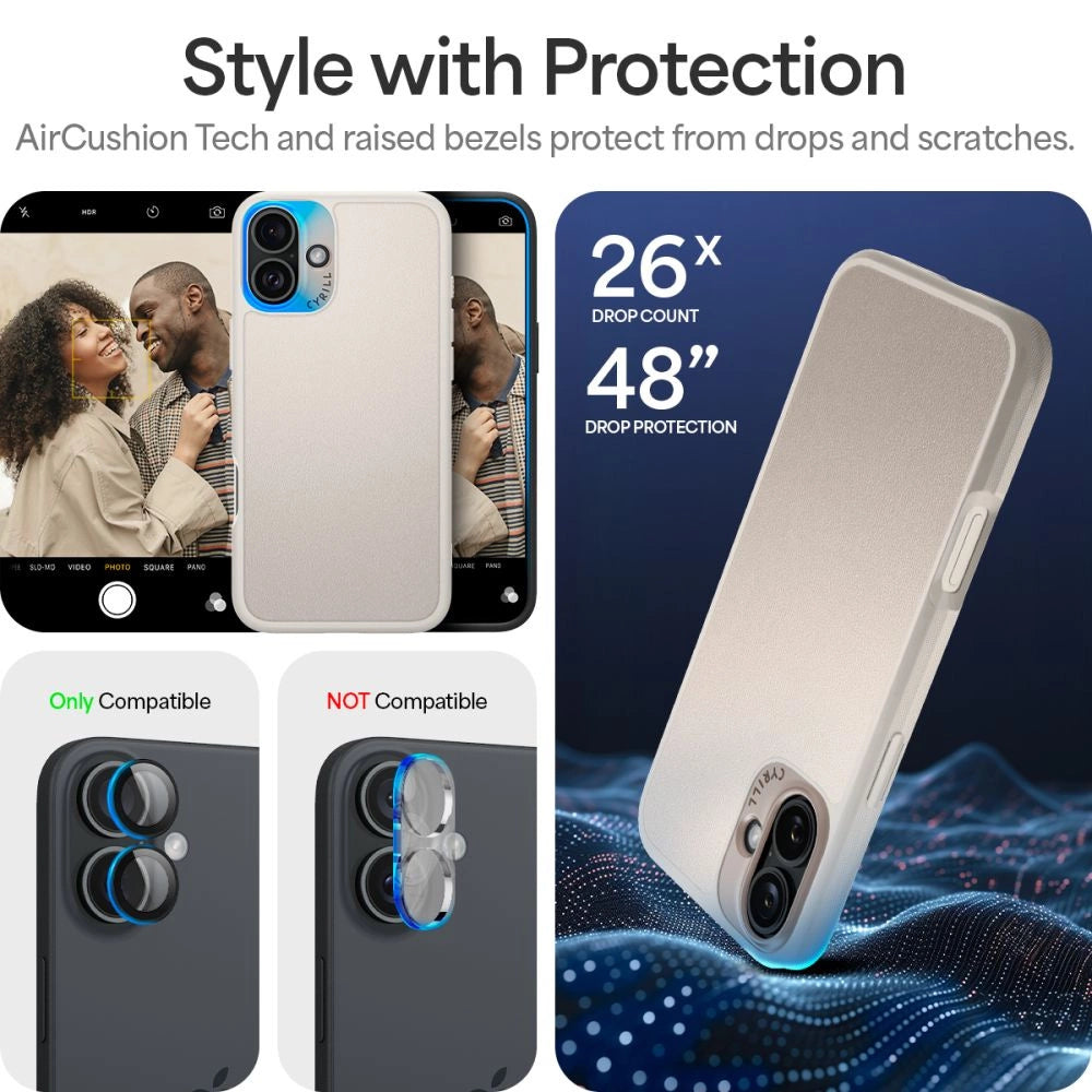 Spigen Cyrill Kajuk Mag iPhone 16 Case - Beige