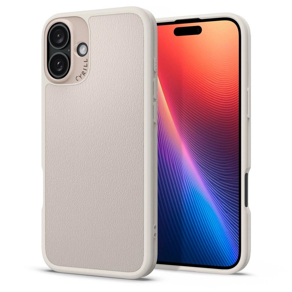 Spigen Cyrill Kajuk Mag iPhone 16 Case - Beige