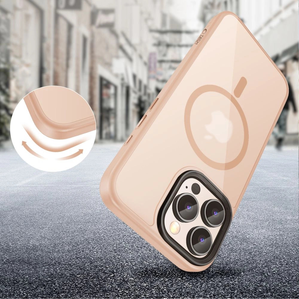 Tech-Protect MagMat MagSafe iPhone 16 Pro Max Case - Pink