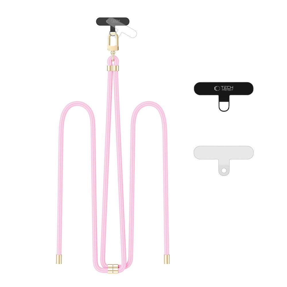 Tech-Protect C7S Rope Crossbody Strap Leash - Pink