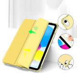 Tech-Protect SC Pen Hybrid Case til iPad 10 / 2022 - Gul - Gennemsigtig