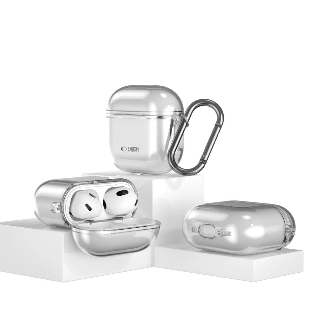 Tech-Protect FlexAir Case til AirPods 4 - Grå