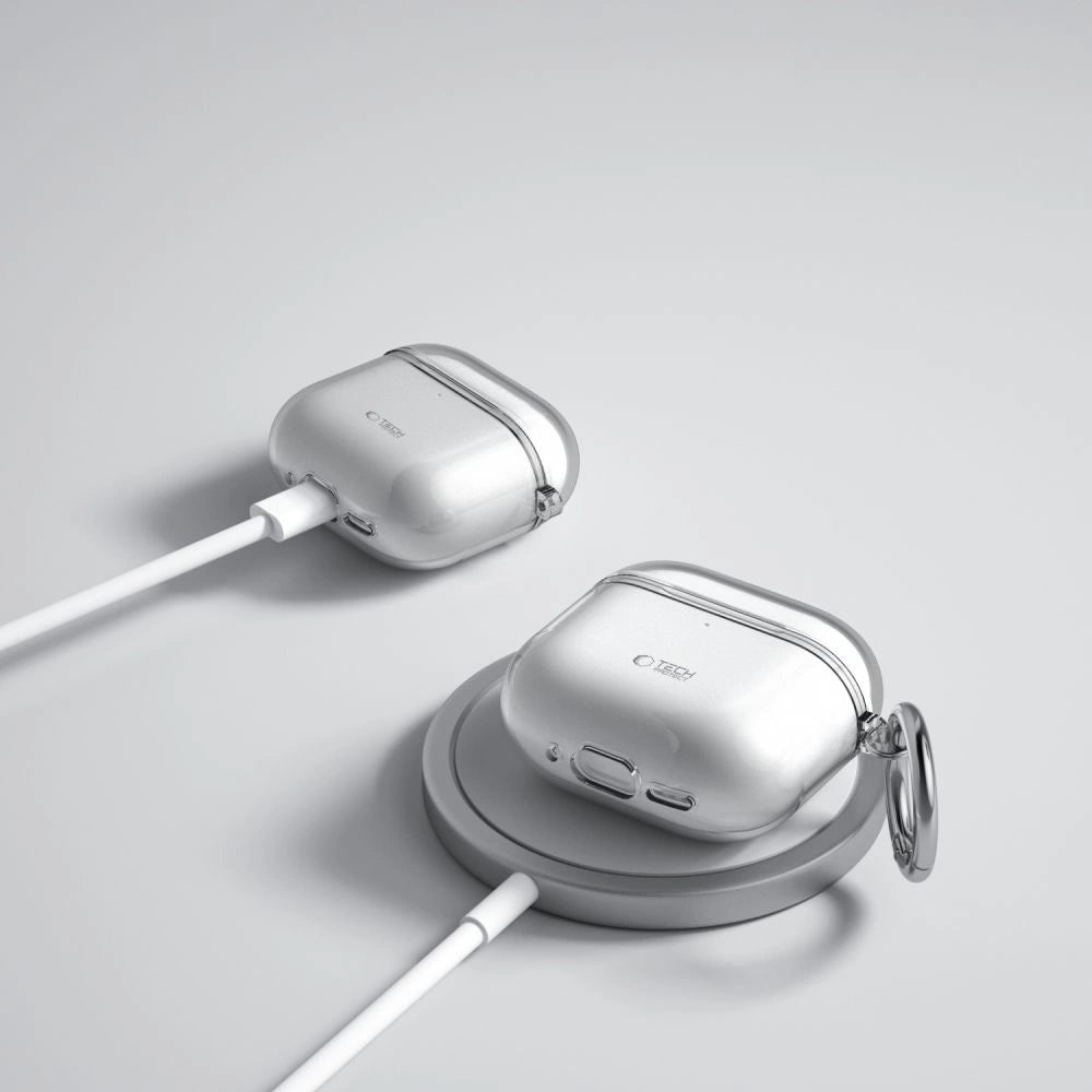 Tech-Protect FlexAir Case til AirPods 4 - Grå