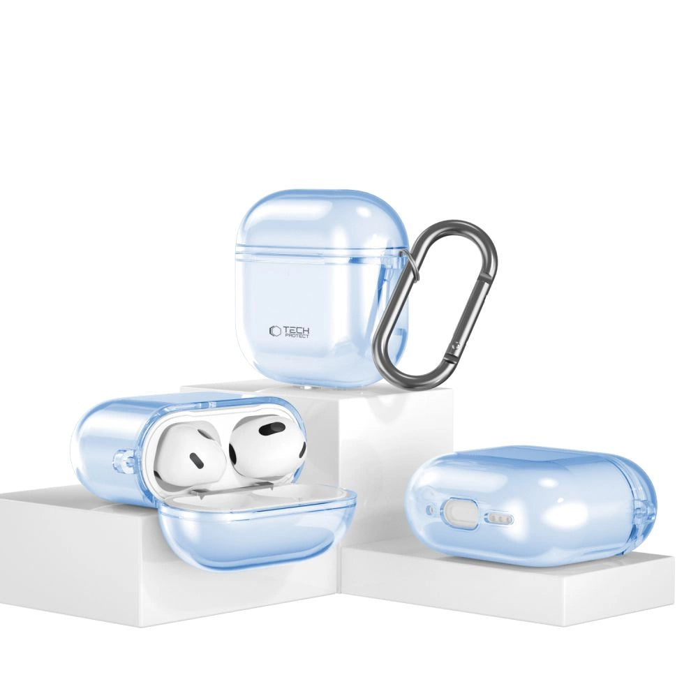 Tech-Protect FlexAir Case til AirPods 4 - Blå