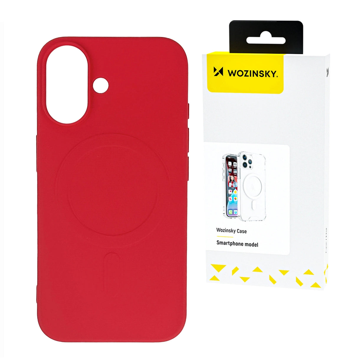 Flydende silikone MagSafe for Samsung Galaxy S25 Ultra - Red