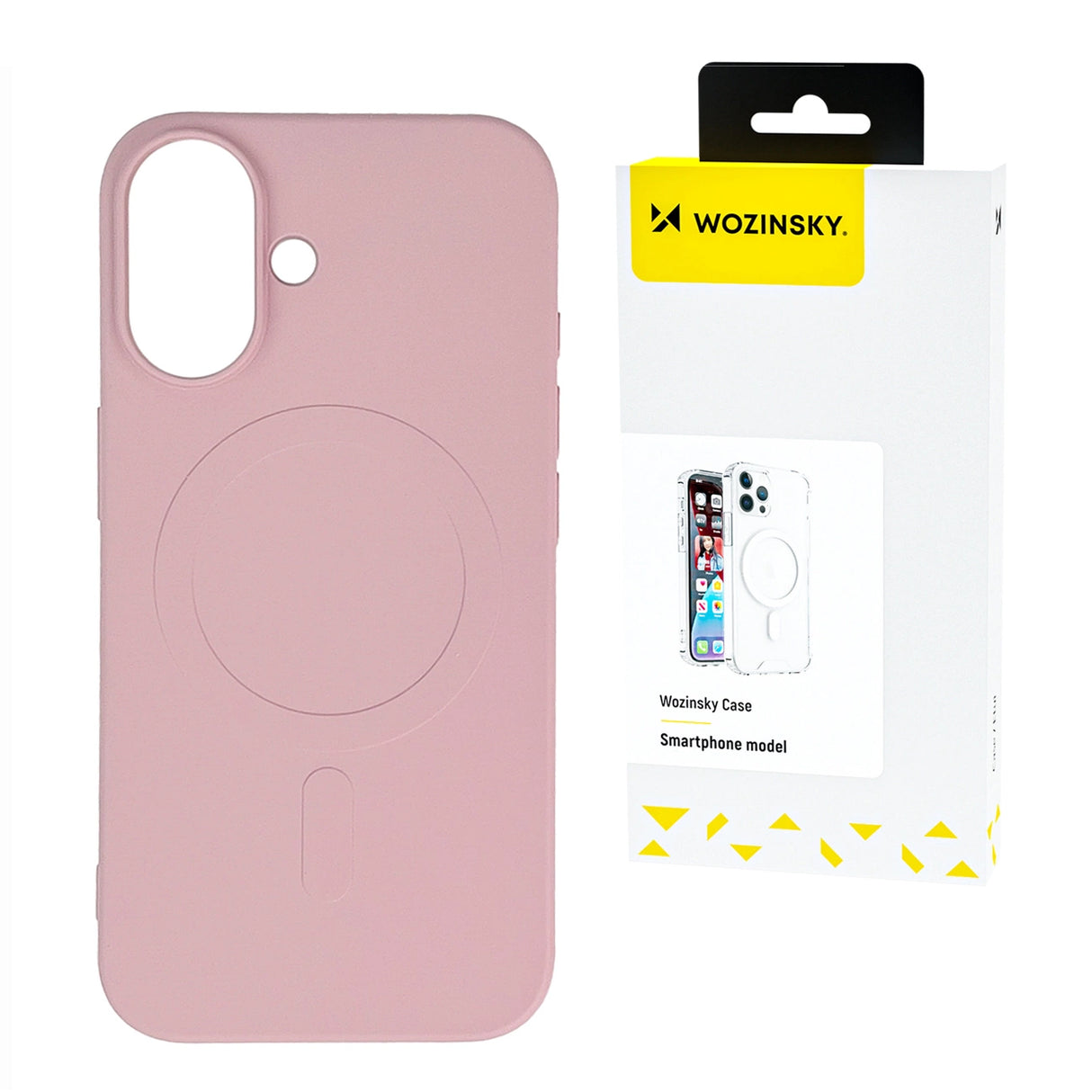 Flydende silikone MagSafe for Samsung Galaxy S25 Ultra - Pink