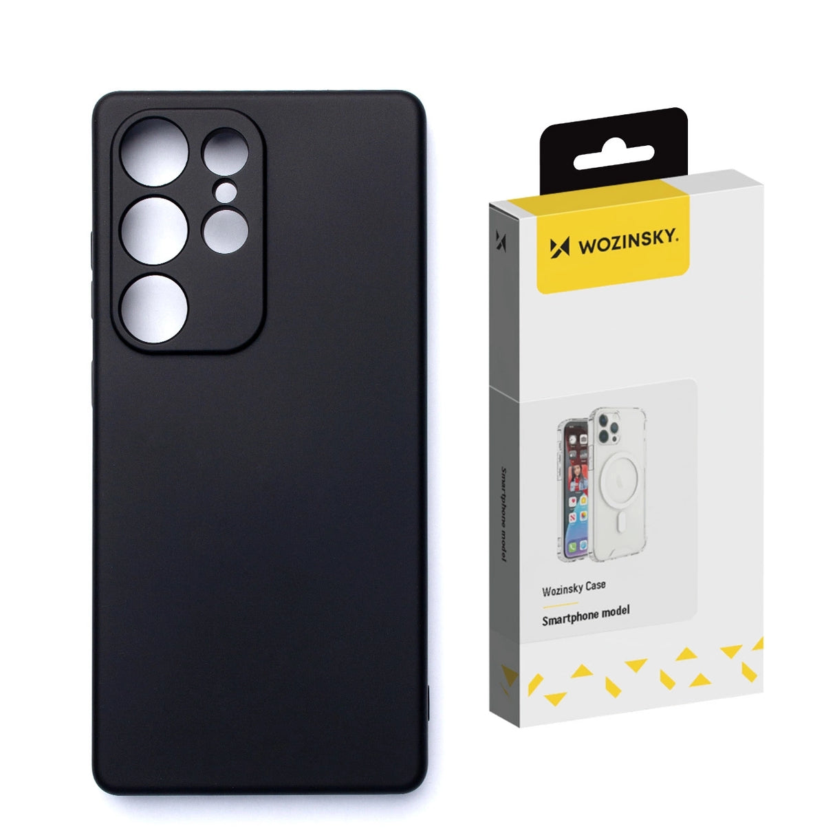 Wozinsky Soft Case til Samsung Galaxy S25 Ultra - sort