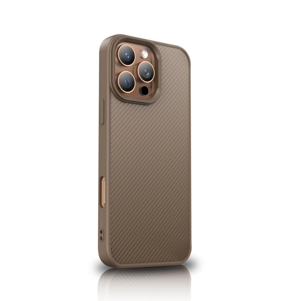 Wozinsky Carbon Fiber Case med MagSafe til Samsung Galaxy S25 Ultra - Brown