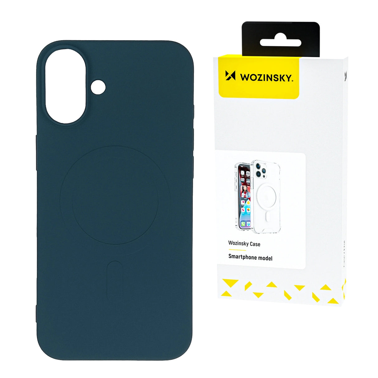 Flydende silikone MagSafe Case til Samsung Galaxy S25+ - Blå