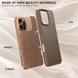 Wozinsky Carbon Fiber Case med MagSafe til Samsung Galaxy S25+ - Grå