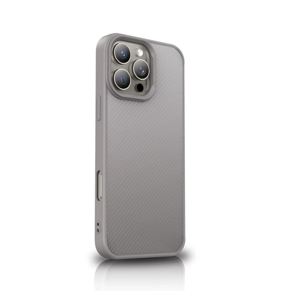 Wozinsky Carbon Fiber Case med MagSafe til Samsung Galaxy S25+ - Grå