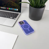 Wozinsky Fashion Case MagSafe til Samsung Galaxy S25 - lilla
