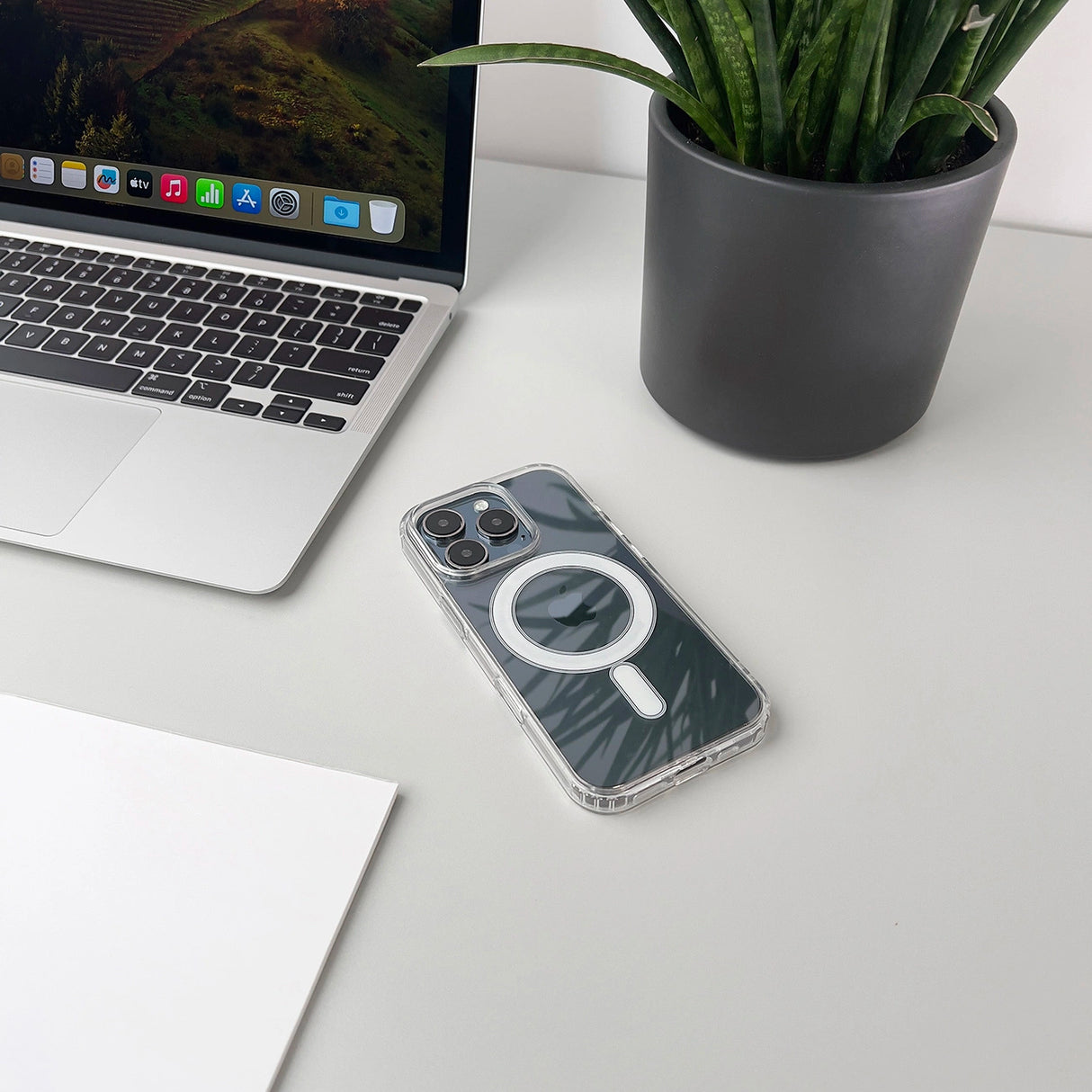 Wozinsky Ultra Clear MagSafe Case til Samsung Galaxy S25 - Clear