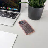 Wozinsky Glitter Case til Samsung Galaxy S24 FE - Pink med Glitter