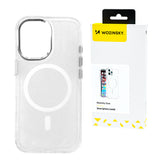 Wozinsky Glitter Case med Mag Safe til Samsung Galaxy S24 FE - Clear med Glitter