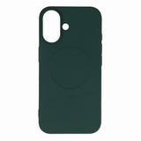 Wozinsky Liquid Silicone Case MagSafe til Samsung Galaxy S24 FE - Grøn