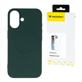 Wozinsky Liquid Silicone Case MagSafe til Samsung Galaxy S24 FE - Grøn