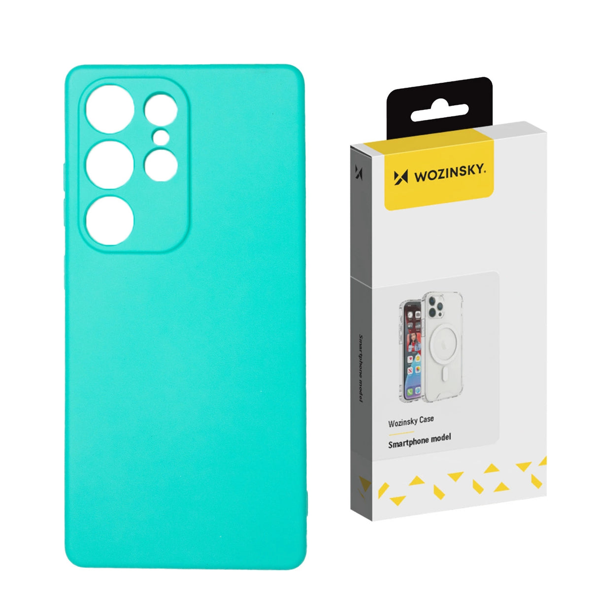 Wozinsky Silicone Case til Samsung Galaxy S24 FE - Mint