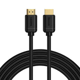 Baseus 2x HDMI 2.0 4K 60Hz kabel, 3D, HDR, 18Gbps, 3m (sort)