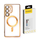 Wozinsky Elektroplateret Magsafe Case til Samsung Galaxy S24 FE - Guld