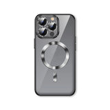 Wozinsky Electroplated Magsafe-foder for Samsung Galaxy S24 FE - sølv