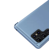 Clear View Case til Samsung Galaxy A56 Cover med Flip - Blue