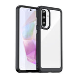 Udendørs rumkasse til Samsung Galaxy A56 Dæk med fleksibel ramme - sort