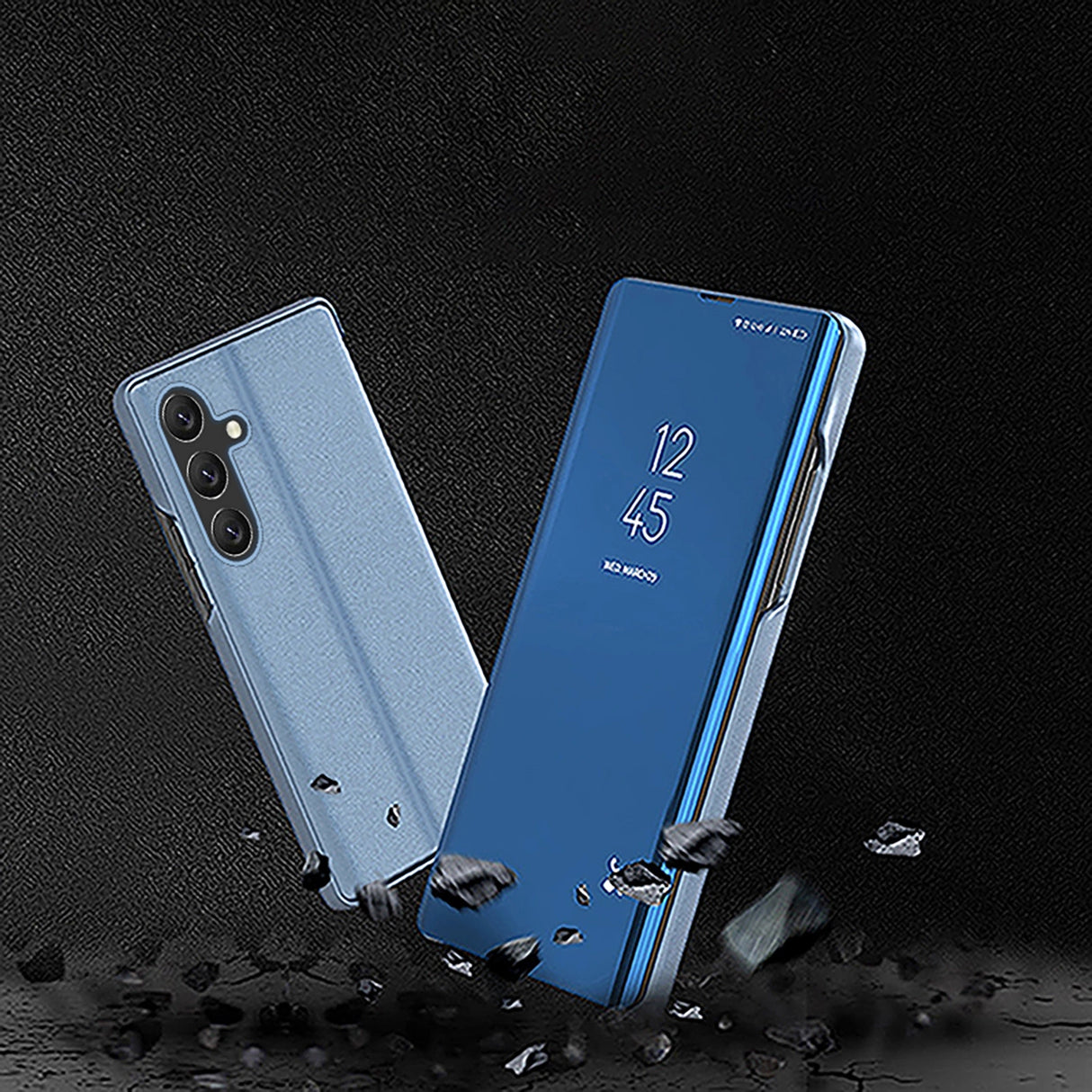 Clear View Case til Samsung Galaxy A26 Cover med Flip - Blue