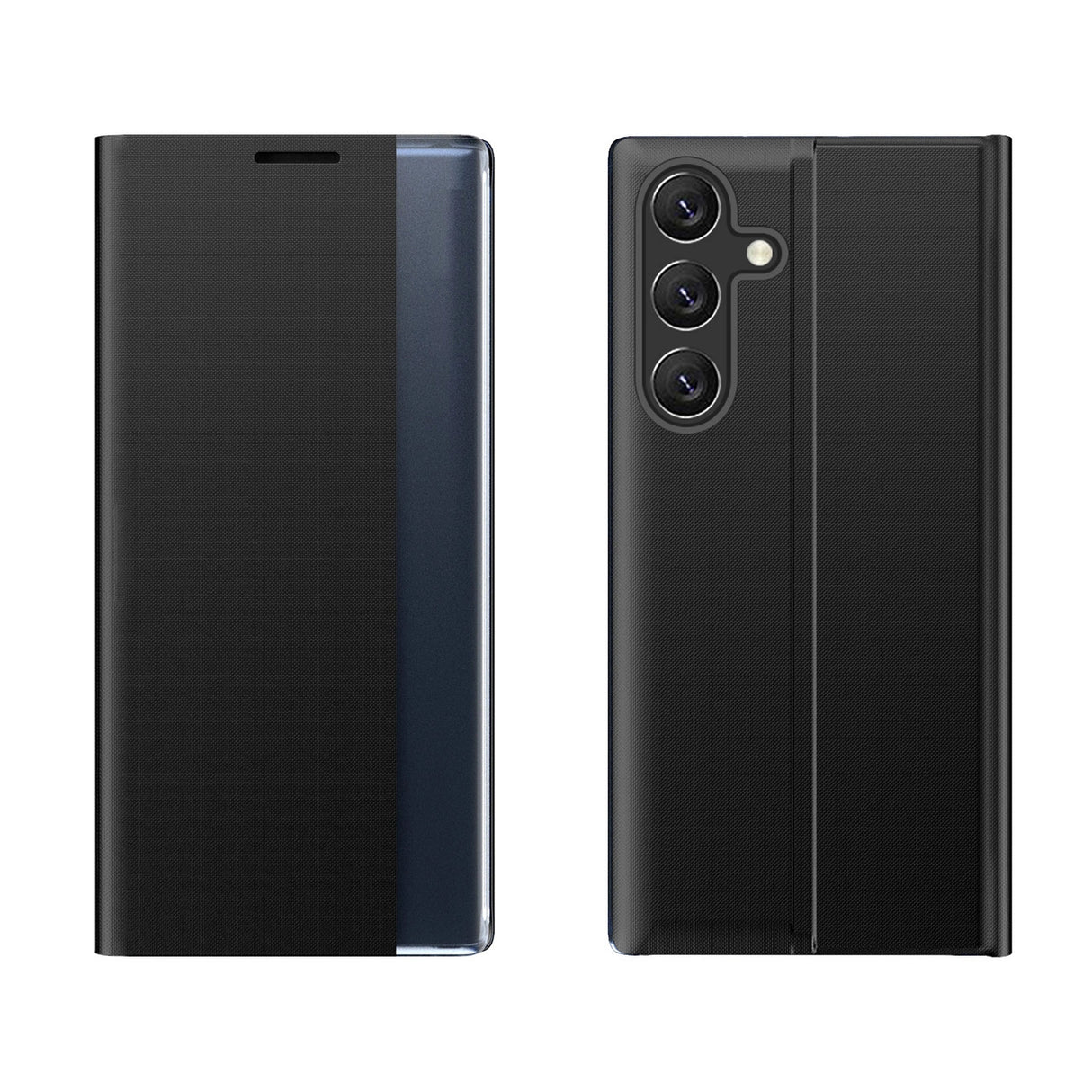 Ny Sleep Case Flip Cover med Stand Function til Samsung Galaxy A26 - sort