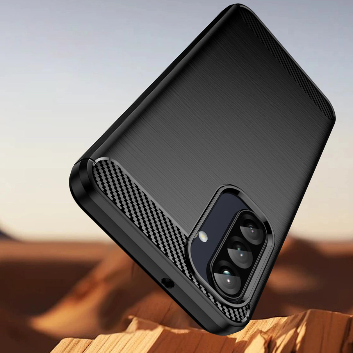 Carbon Case Samsung Galaxy A26 sort