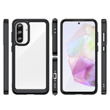 Outer Space Case til Samsung Galaxy A26 Cover med Flexible Frame - sort