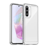Udendørs rumkasse til Samsung Galaxy A26 Cover med fleksibel ramme - gennemsigtig