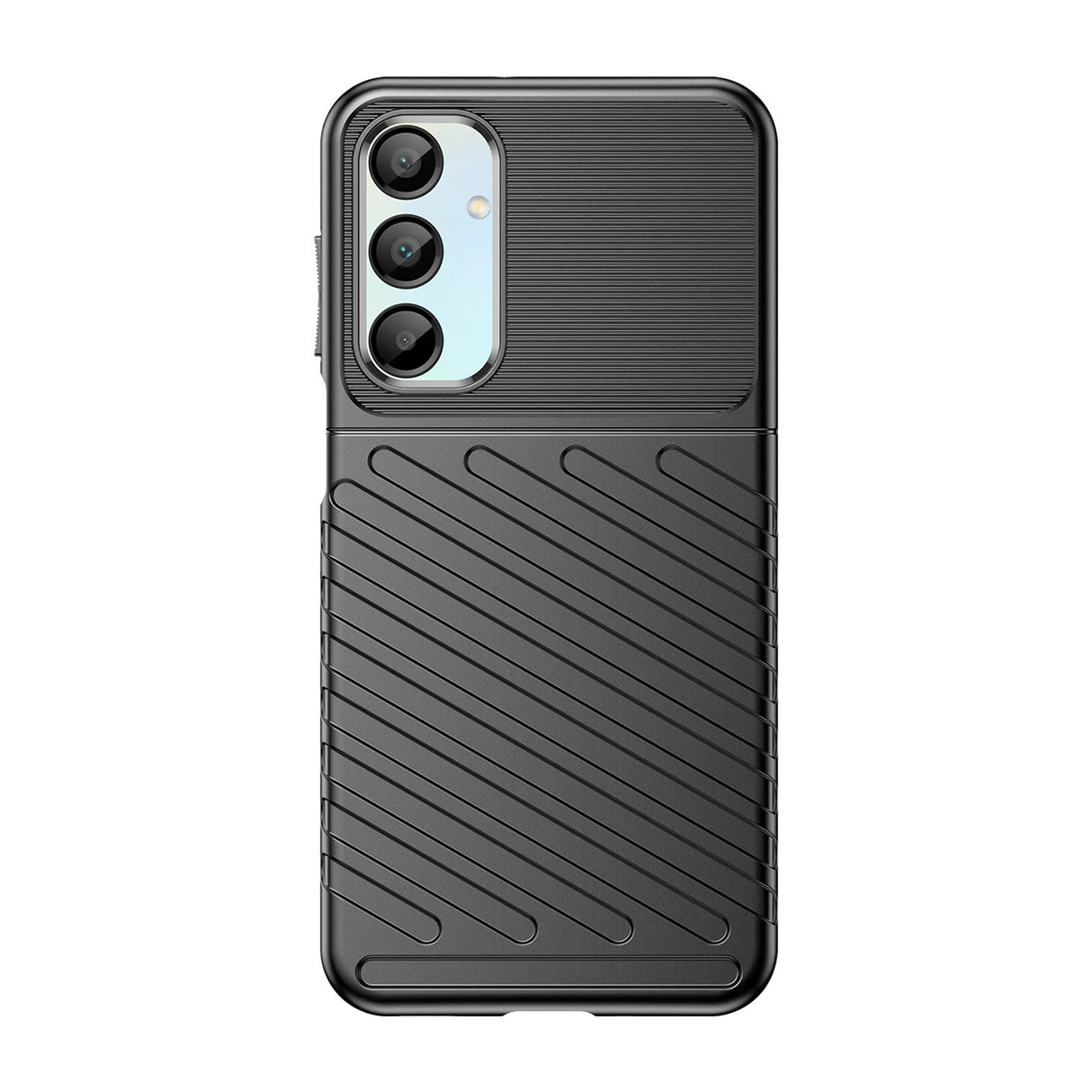 Thunder Case til Samsung Galaxy A26 Silicone Armored Cover - sort