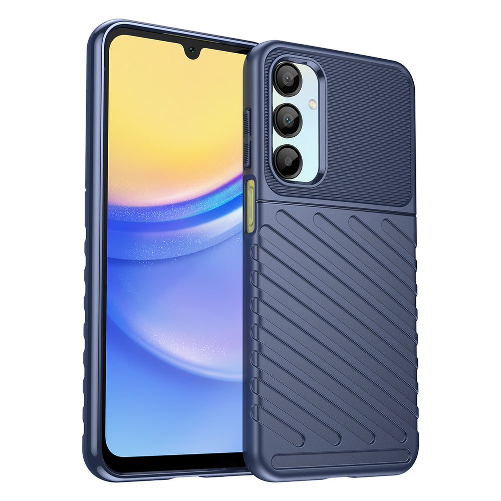 Thunder Case til Samsung Galaxy A26 silikone pansret cover - blå