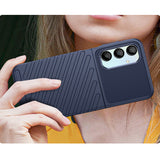 Thunder Case til Samsung Galaxy A26 silikone pansret cover - blå