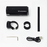 Wozinsky Front Bike Light + USB-C Cable (3000 lm) - Black