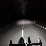 Wozinsky WSBLB2 Front (400 lm) and Rear USB-C Bike Light Set - Black