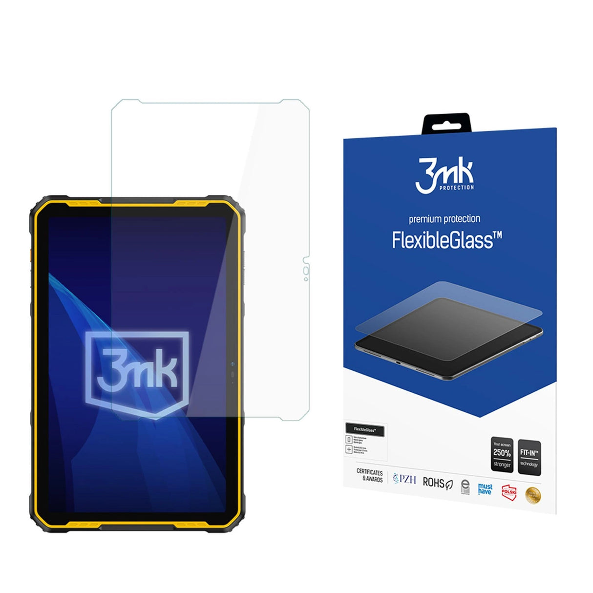 3mk FlexibleGlassTM Hybrid Glass til Ulefone Armor Pad 2