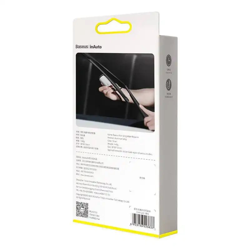 Baseus Rain Wing reparator / skærper til bil tørrebriller Silver